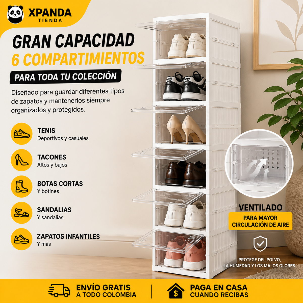 ORGANIZADOR DE ZAPATOS