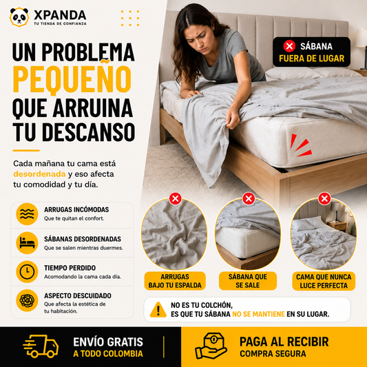 SUJETADORES DE SABANAS