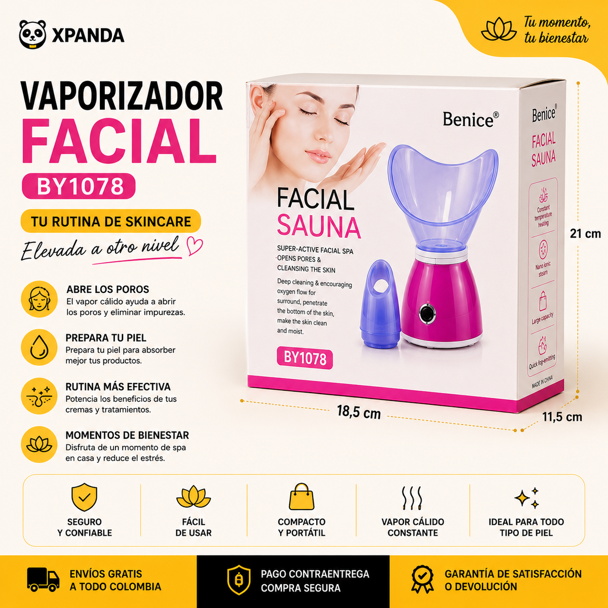 VAPORIZADOR FACIAL