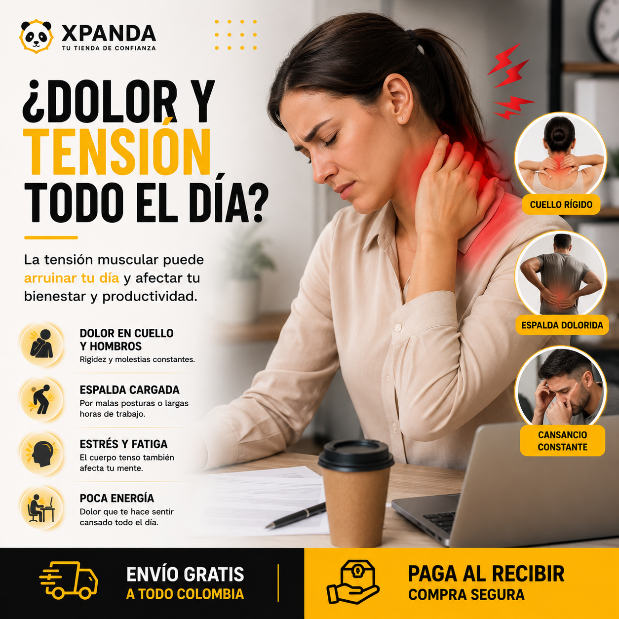 Parche Masajeador Inteligente