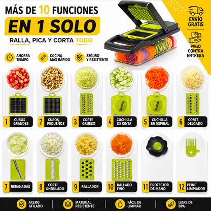 Picador De Alimentos Multifuncional