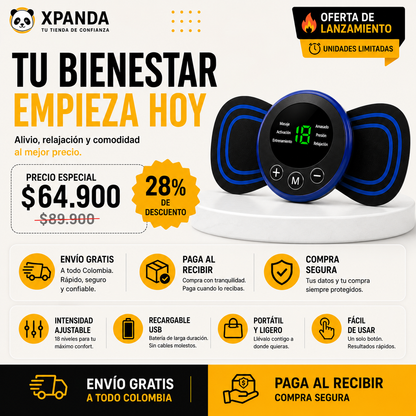 Parche Masajeador Inteligente