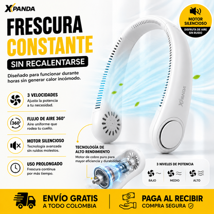 Ventilador Portatil Para Cuello