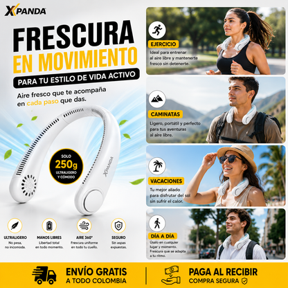 Ventilador Portatil Para Cuello