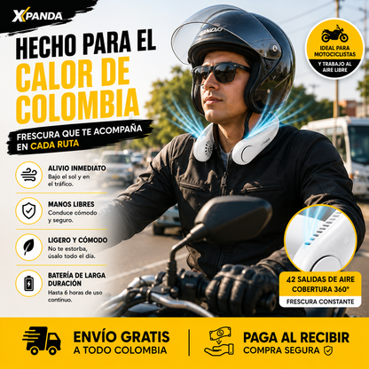 Ventilador Portatil Para Cuello