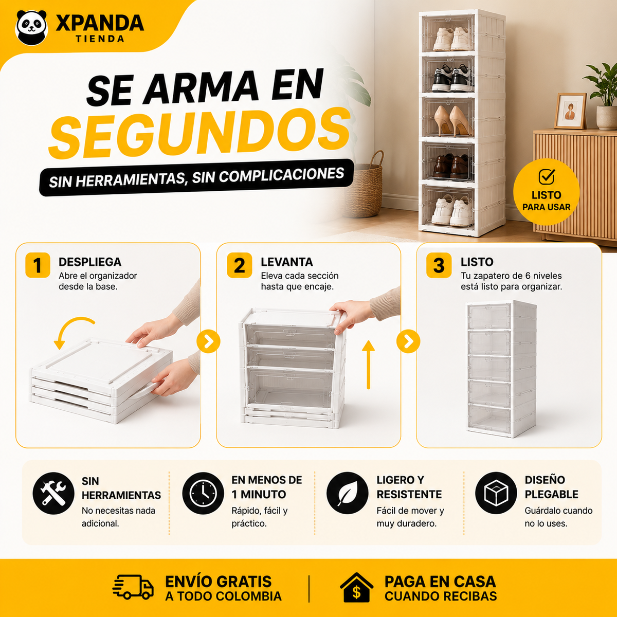 ORGANIZADOR DE ZAPATOS