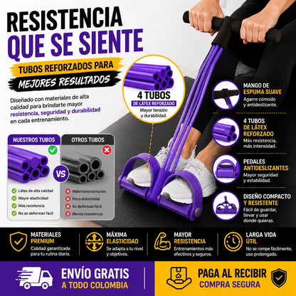 Banda de resistencia con pedal